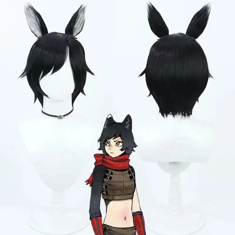 Фото ❤ ❤ Костюм для косплея из аниме Dungeon Disguise: топ, шарф, хвост, юбка, парик — комплект для женщин (Изуми, Хитоми, Асеби) для вечеринок ❤ №4
