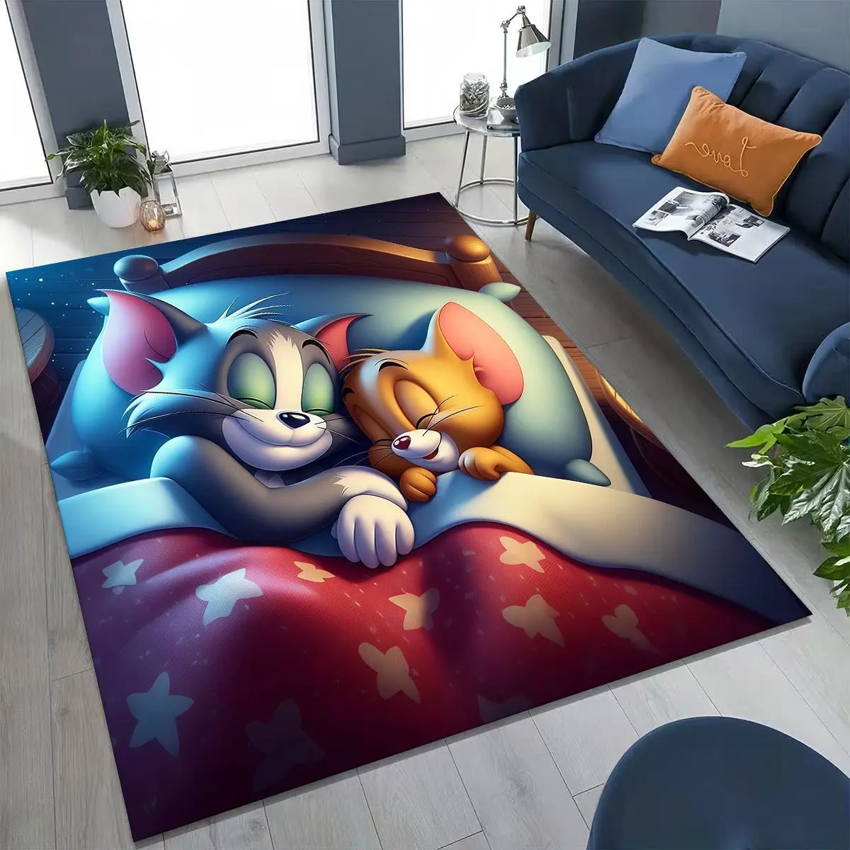 

MINISO 3D ковёр Том и Джерри