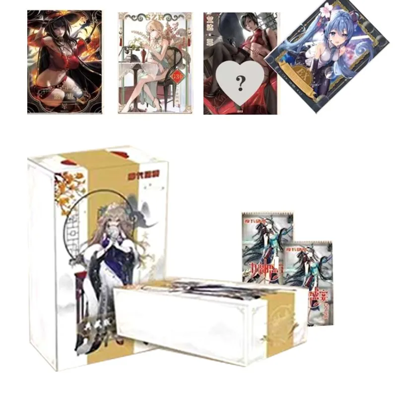

2022 New Goddess Story Feast Collection Cards Child Birthday Gift Game Girl Party Waifu Box Table Toys For Family Christmas