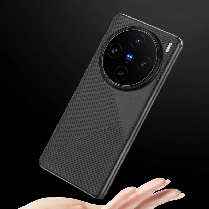 Чехол для телефона ViVO X100s V2359A 2024 ультратонкий матовый прозрачный противоударный