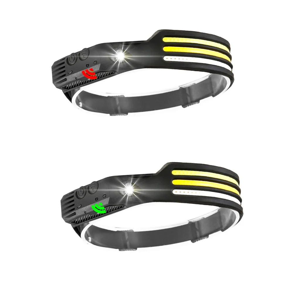 

Налобный фонарь, водонепроницаемый Головной фонарь белого цвета, 350 лм, для кемпинга, походов, путешествий