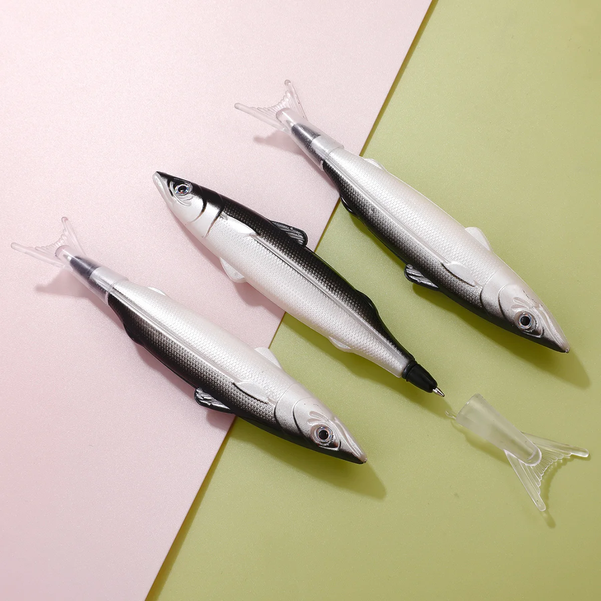 

1Pcs Fish Ballpoint Pen Kawaii Stationery Office Accessories 0.5mm Pens For Writing Stylo Black Refill Kugelschreiber Pilot Pen