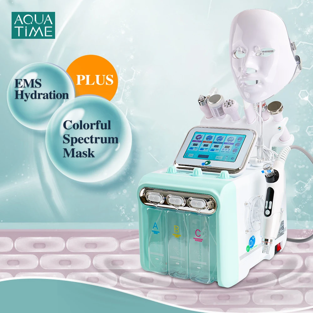 8 In 1 facial hydrodermabrasion Machine Professional Hydro Facial  Deep Cleaner Water Jet Clean Dead Skin Removal For Salon Use