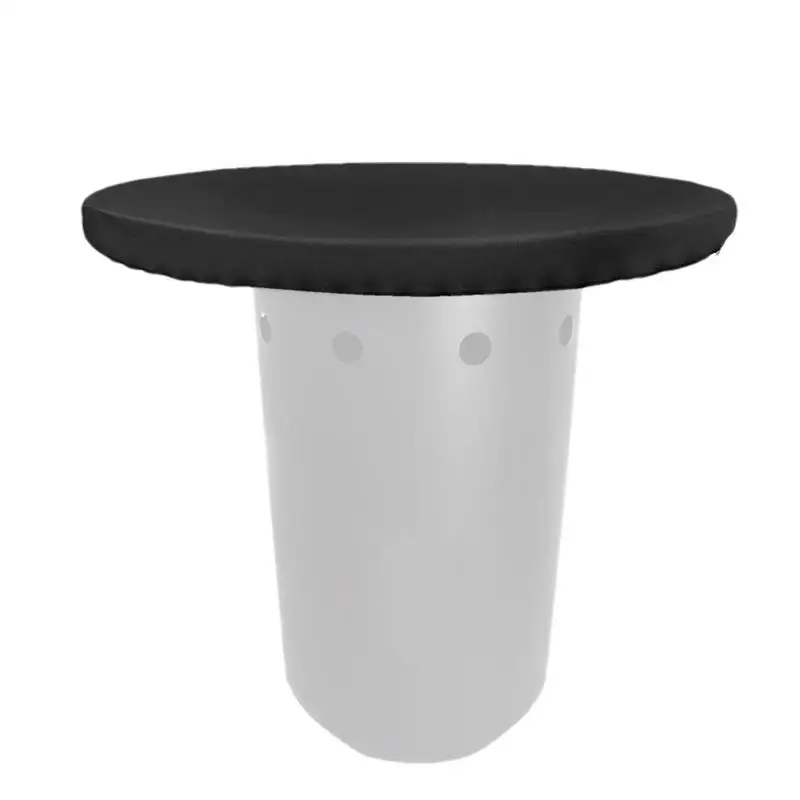 

Round Grill BBQ Barbecue Fire Plate Cover Waterproof Dustproof Patio Fire Pit Cover UV Protector Outdoor Garden Furniture Cover