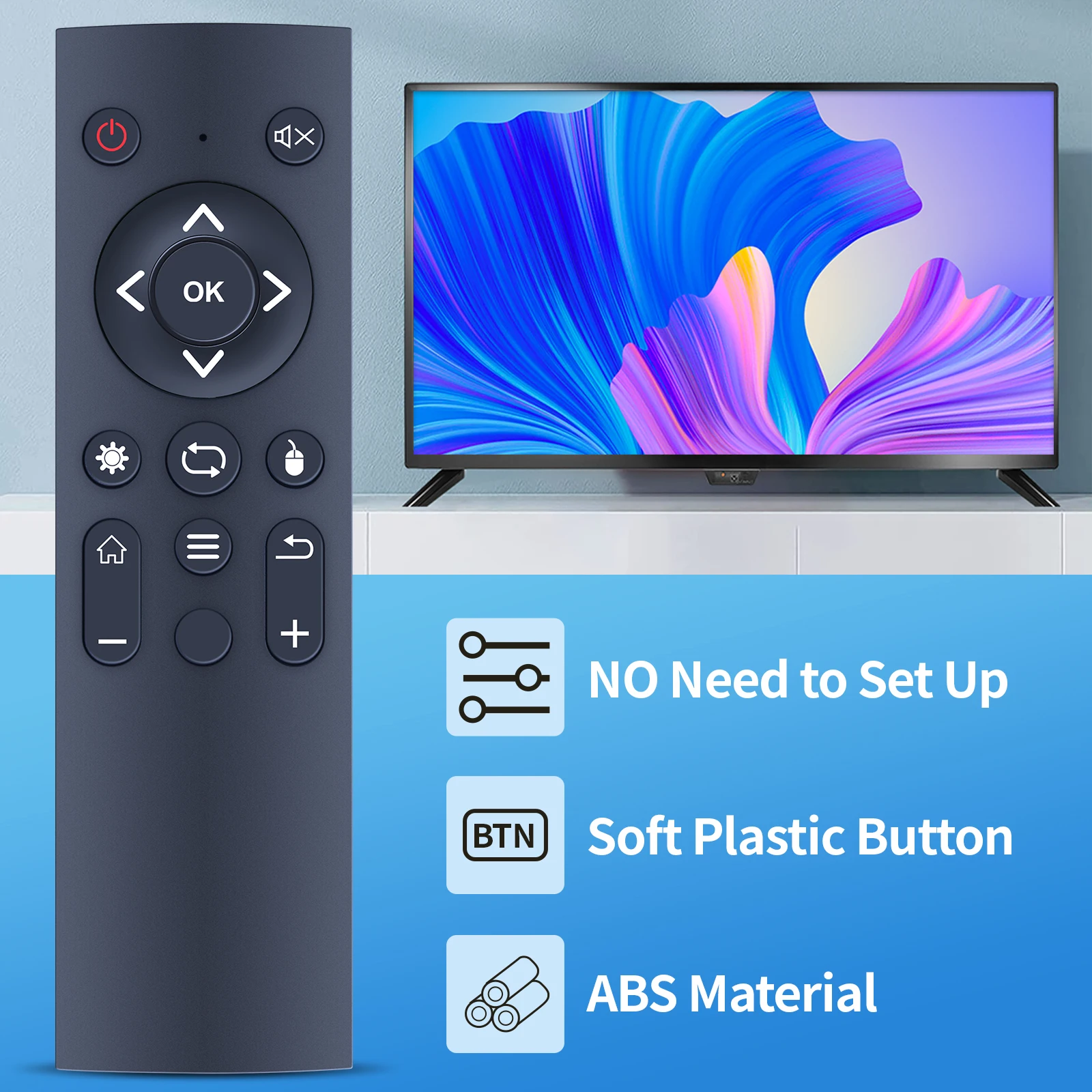 Пульт дистанционного управления для AGPTEK 4K HDMI TV Media Player