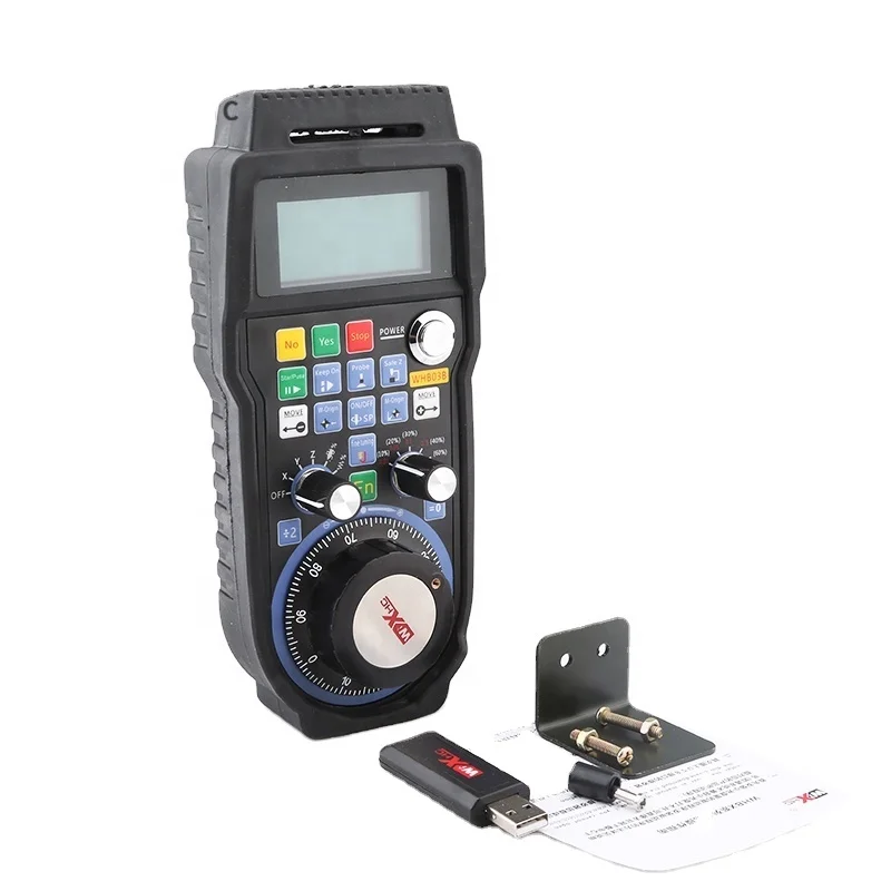 

WHB03B Wireless Controller Support V5 V8 NC Studio System Engraving Machine Handle Wheel Controller System Remote Controller