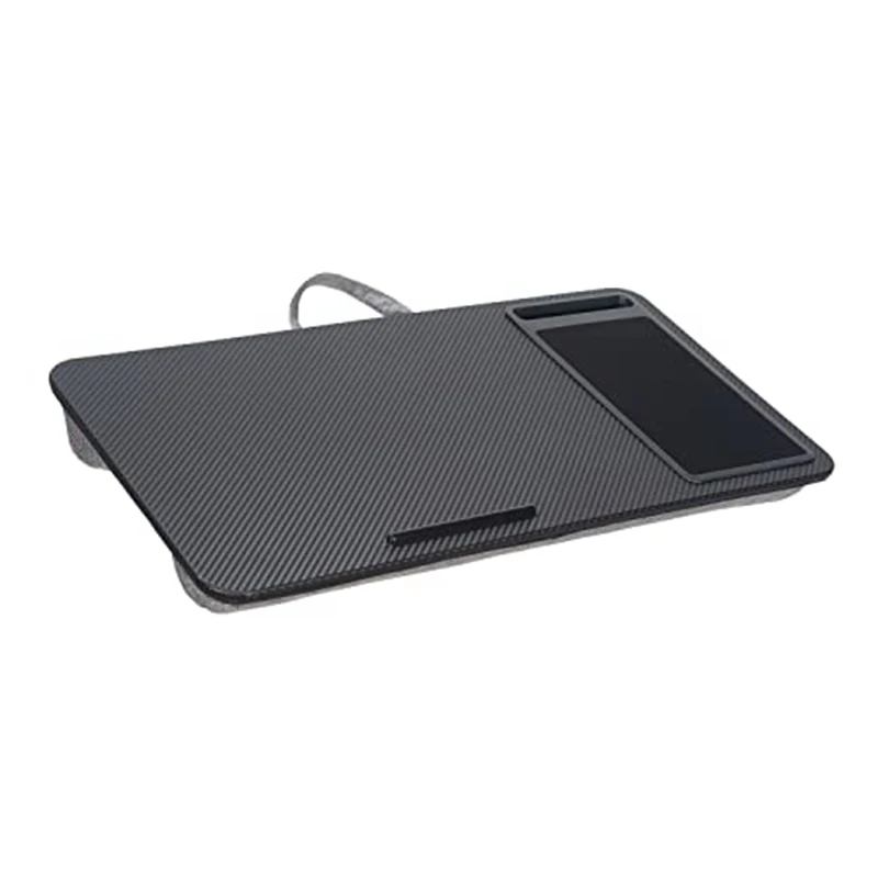 

1 Piece Lap Desk For Laptop Fits Up To 17Inch Laptops, With Tablet Slot, Built-In Cushion Great Fit For Home & Office