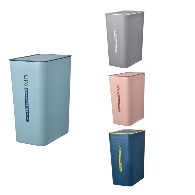 

Household Simple And Creative Hand-Pressed Trash Can/Kitchen Trash Can