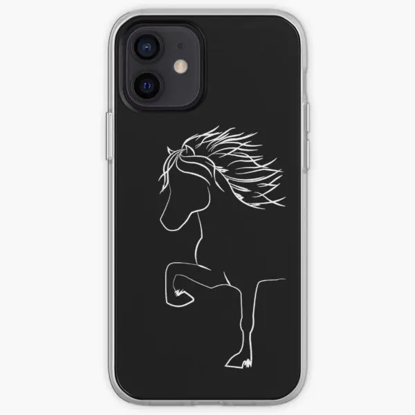 Чехол для телефона King Kolbi Dark стильный чехол с исландской лошадью iPhone X XS XR Max 6 6S 7 8