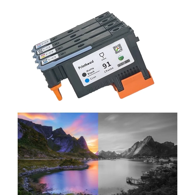 Оригинальная печатающая головка C9460A C9461A C9462A C9463A Печатающая для 91 Designjet Прямая