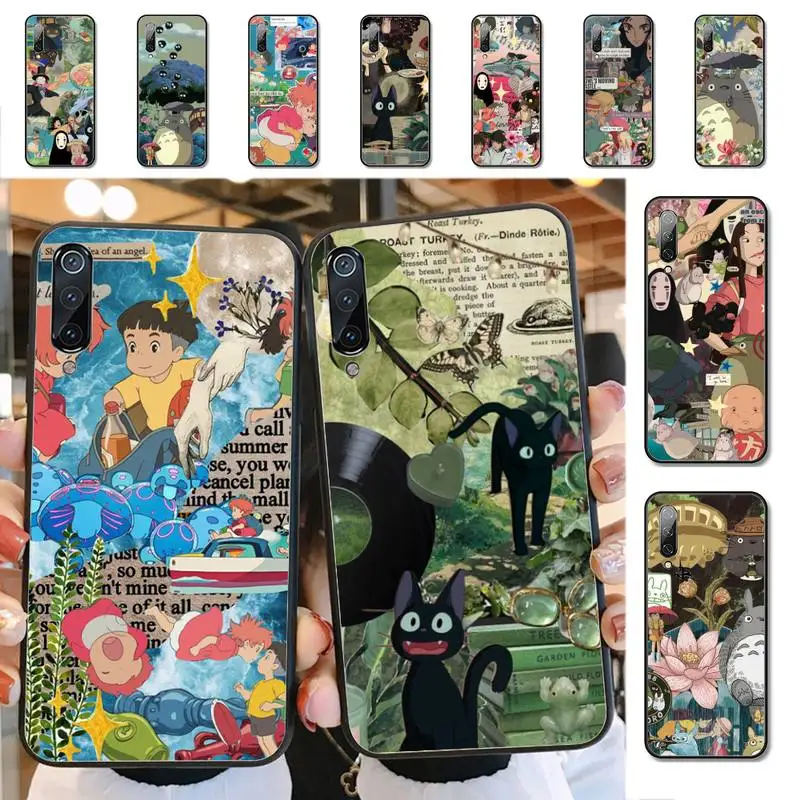 

YNDFCNB Japan Anime Cartoon Ghibli Kaonashi Phone Case for Xiaomi mi 8 9 10 lite pro 9SE 5 6 X max 2 3 mix2s F1