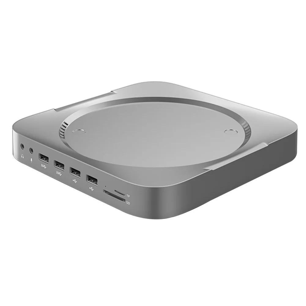 

Type-C Hub with Hard Drive Enclosure HDMI-compatible 3 in 1 HDD Case Docking Station for Mac Mini