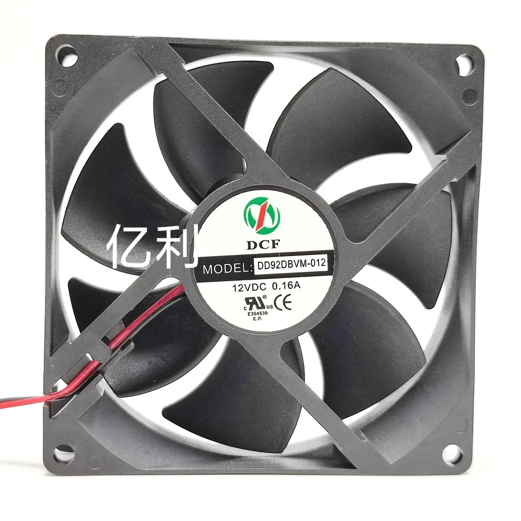 

DD92DBVM-012 DC 12V 0.16A 90x90x25mm 2-Wire Server Cooling Fan