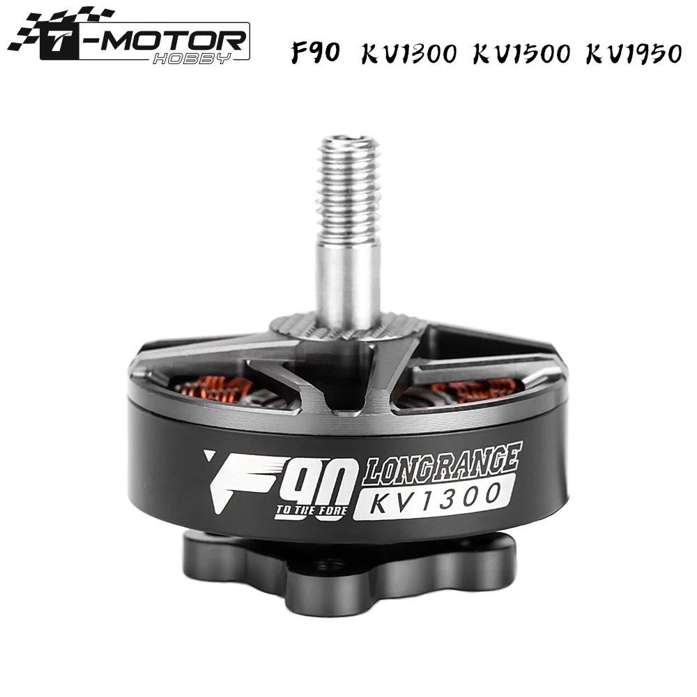 

T-MOTOR F90 2806,5 кв 5-6S бесщеточный двигатель дальнего радиуса действия для радиоуправляемых FPV гоночных беспилотных летательных аппаратов дальнего радиуса 5/6/7 дюймов