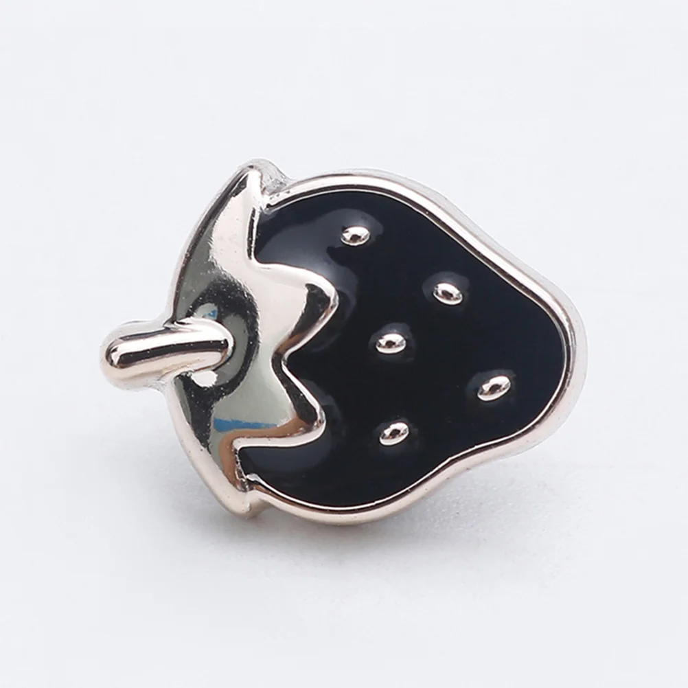 30 шт. пряжка с клубникой очаровательная одежда пуговицы для шитья золотые