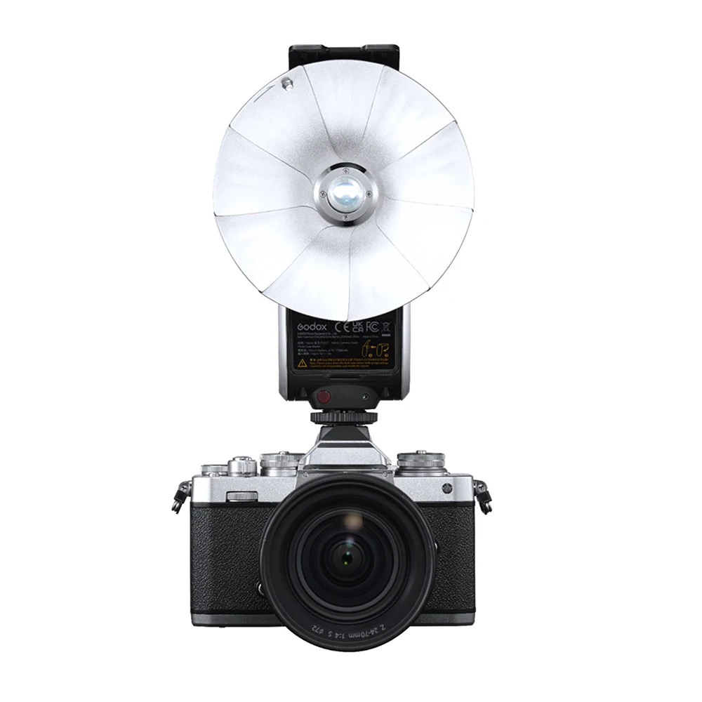 

Godox Lux Senior Retro Camera Flash GN14 6000K±200K 7 Levels Flash Speedlite Trigger for Canon Nikon Fujifilm Olympus Sony Camer