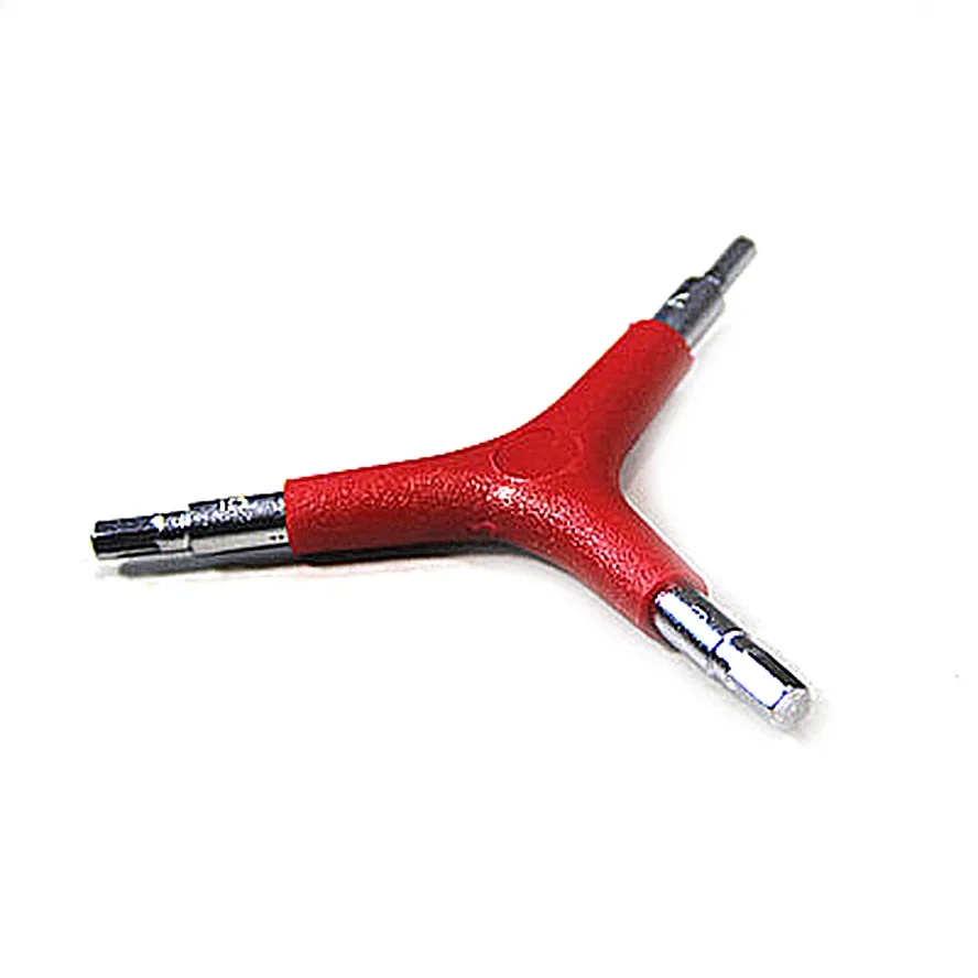 Шестигранный ключ три в одном 4/5/6 мм практичный велосипедный инструмент