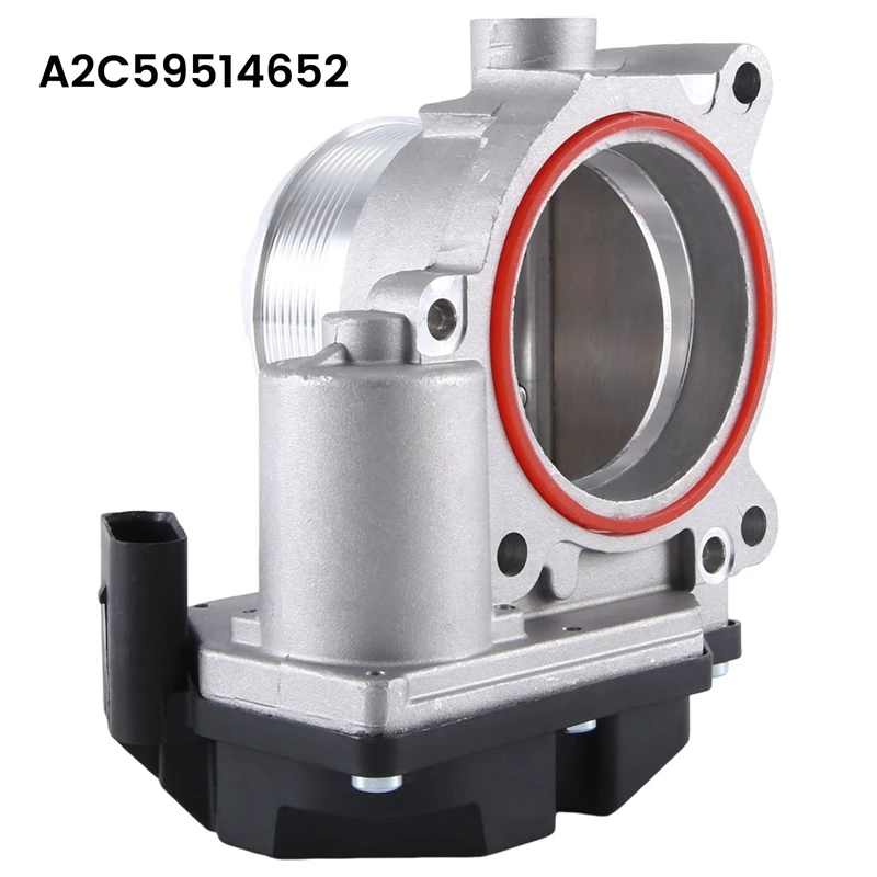 Автомобильный корпус дроссельной заслонки A2C59514652 серебристый и черный абс +