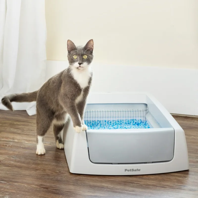 

ScoopFree Complete Self-Cleaning Litter Box - No Scooping Required - Unbeatable Odor Control