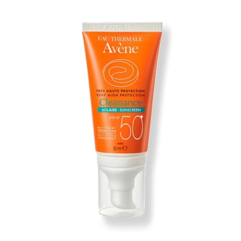 

Avene Cleanance Solaire Sunscreen SPF 50 UV Protection Broad Spectrum Sunscreen Oil Control Anti-aging For Sensitive Skin 50ml