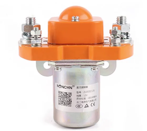 Фонарь ZJ200A SZJ200A, постоянный ток 12 В, 24 В, 48 В, контактор для аккумулятора электромобиля, вилочного погрузчика, автомобильный фонарь, двигатель 1 без нормального открытия Фонарь ZJ200A SZJ200A, постоянный ток 12 В, 24 В, 48 В, контактор для аккумулятора электромобиля, вилочного погрузчика, автомобильный фонарь, двигатель 1 без нормального открытия