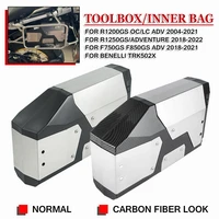 4 2l left side aluminum toolbox inner bag for bmw r 1250 gs 2022 r1200gs oclc adv 2004 2021 f750gs f850gs adventure 2018 2021