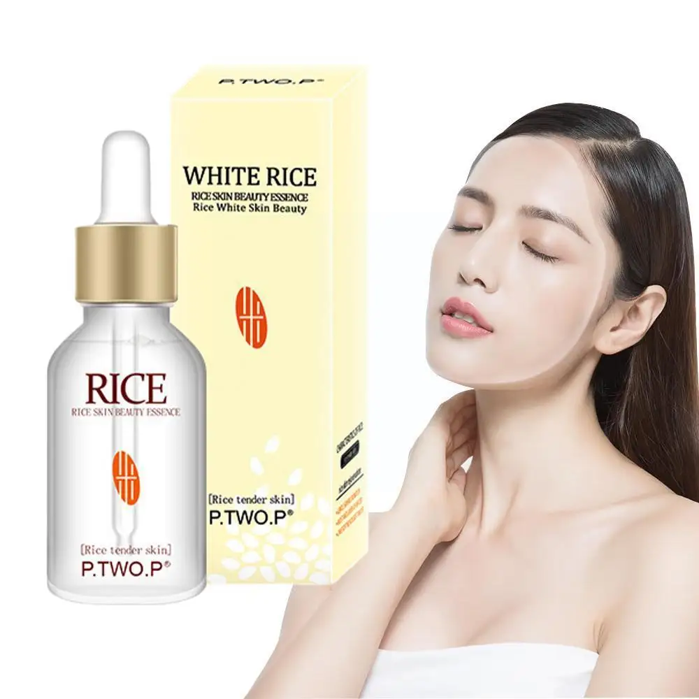

Отбеливающая Сыворотка для лица White Rice, увлажняющий крем для лица, уход за лицом, против морщин, лечение акне, B7N6
