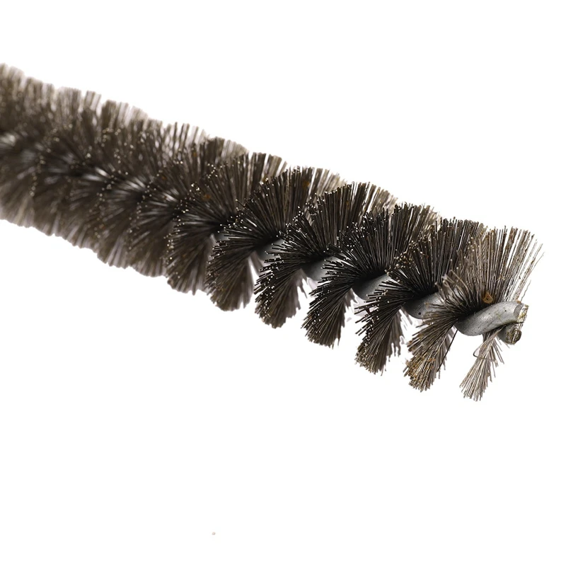 

10Pcs 17Cm Length 20Mm Diameter Stainless Steel Wire Tube Cleaning Brush