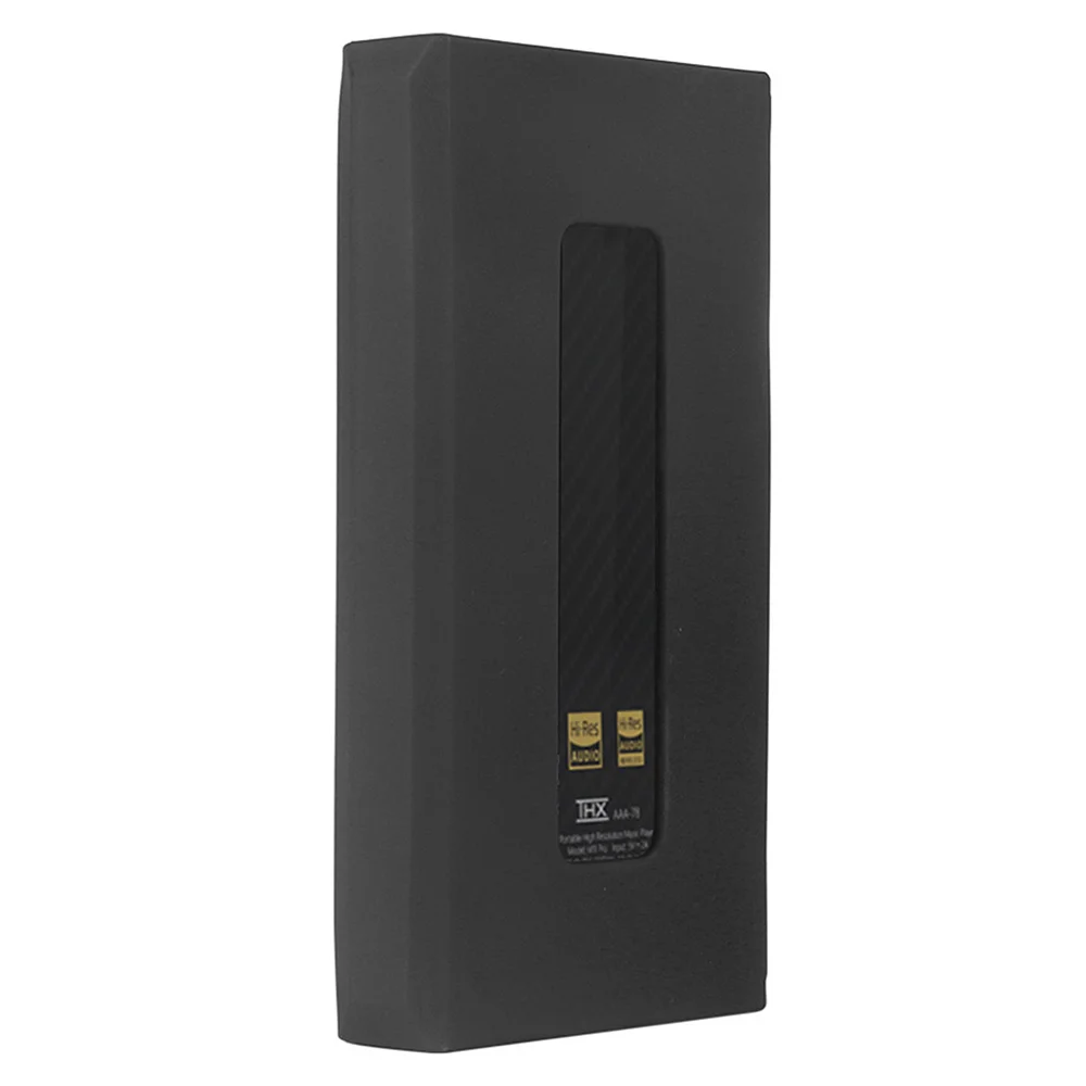 Силиконовый защитный чехол противоударный черный для MP3 музыкальных плееров FiiO