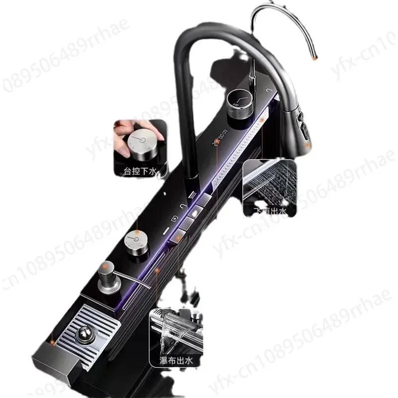 Раковина для кухни большая одиночная раковина сотовая нано-домашний цифровой