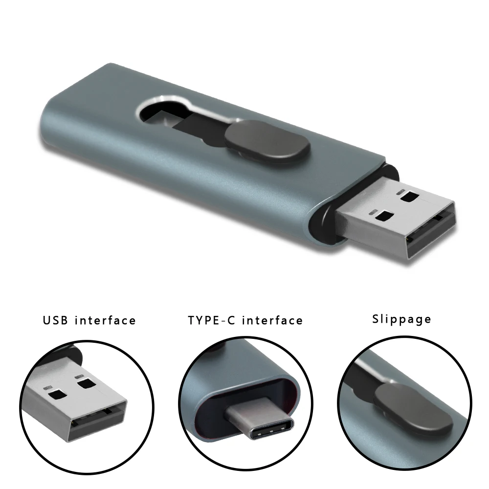 Новый супер мини USB флеш-накопитель TypeC 128 акция 4 ГБ 8 16 32 64 оптовая продажа U-диск