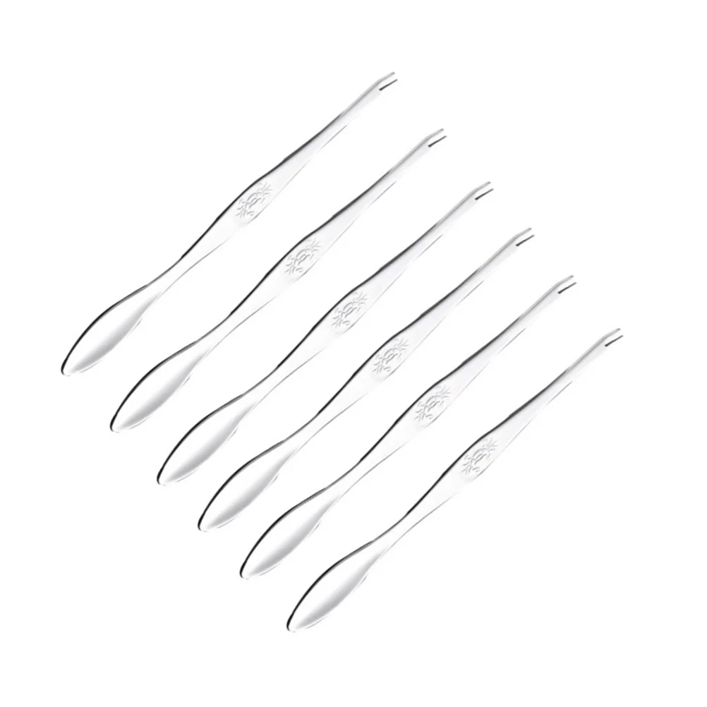 

Crab Seafood Forks Lobster Picks Fork Steel Stainless Tools Tool Eating Spoon Leg Nut Pick Set Shellfish Eatting Shrimp Utensils