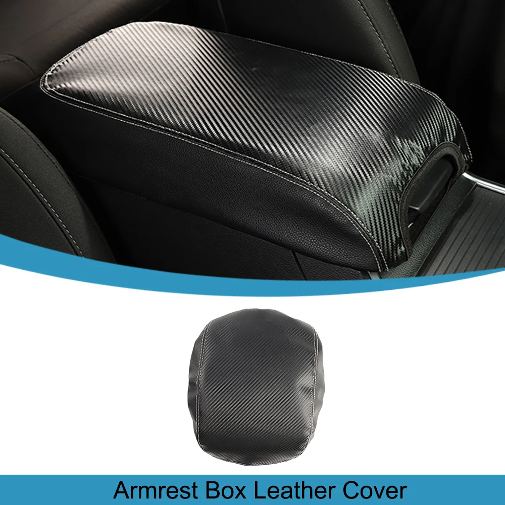 

Car Central Armrest Box Storage Box Leather Case Cover Protection Trim for Dodge Charger Chrysler 300C 2011-2023 Accessories