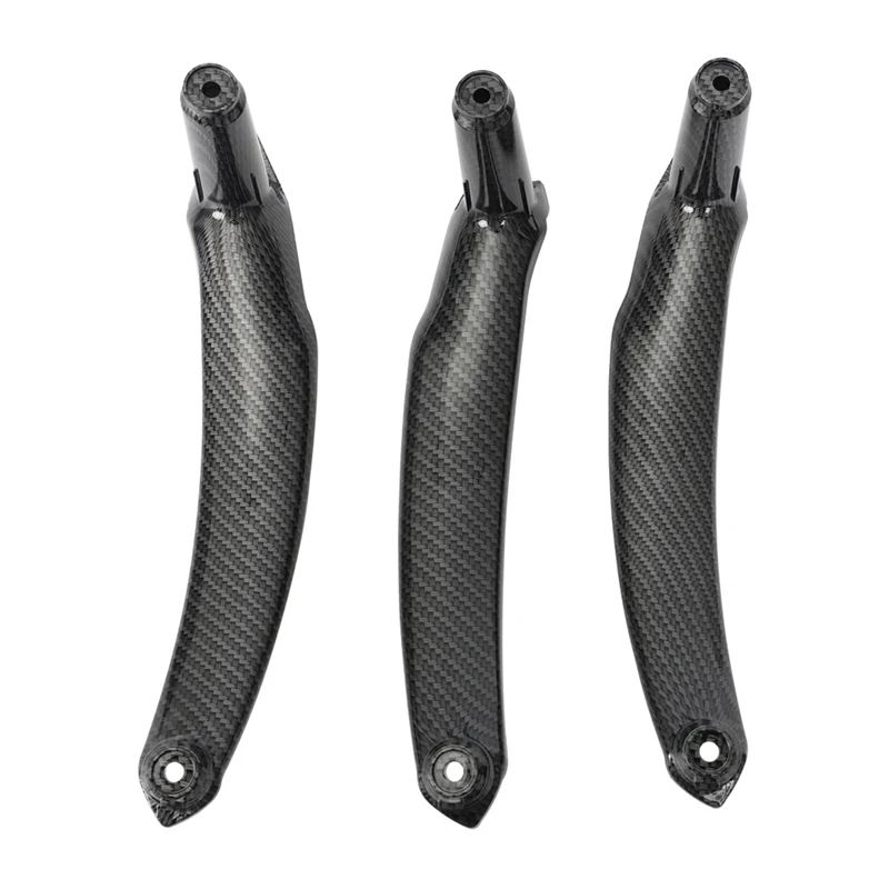 Автомобильный подлокотник из углеродного волокна ABS для внутренней двери ручка