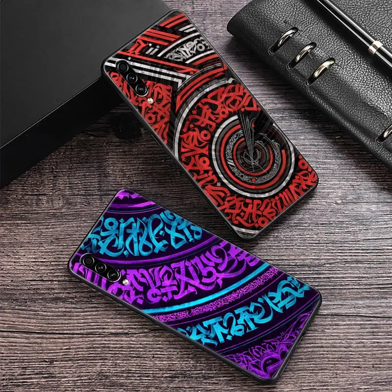 

Phone Case For Samsung Galaxy A30 A30S A50 S A20E A20 A40 A70 A10 Note 8 9 10 20 Ultra Silicone Cover Pokras Lampas Art Graffiti