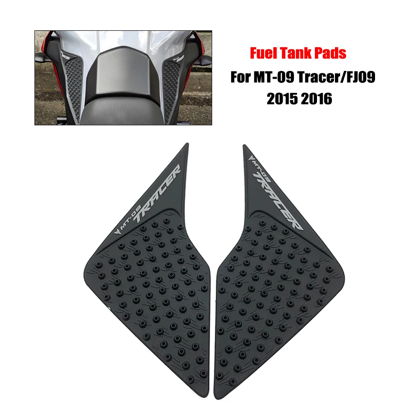 

For Yamaha MT-09 Tracer FJ09 FJ-09 MT09 MT 09 TRACER 2015 2016 Motorcycle Stickers Anti Slip Fuel Tank Pad Knee Grip Accessories