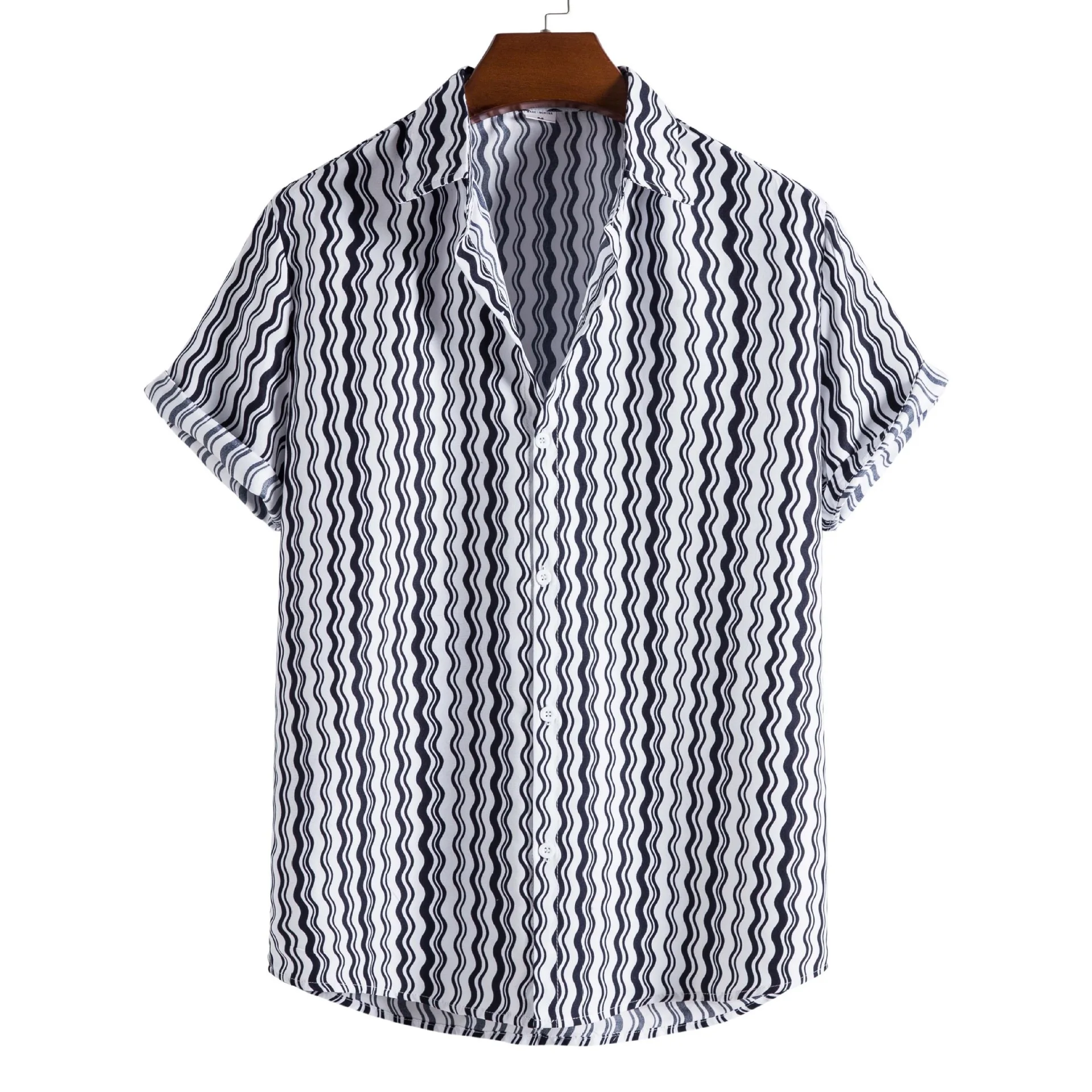 Oversize Men's Summer Shirts for Mans Man Clothes Vintage Clothing Hawaiian Shirt Men Clothings Men's Social Shirt Free Shipping