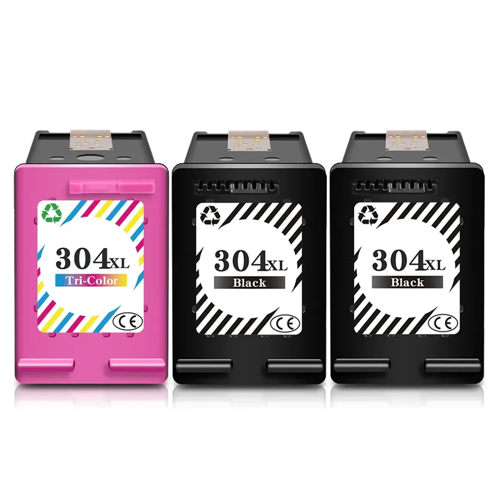 Фото Высококачественные картриджи 304 XL для H P ENVY 5020 5030 5032 DeskJet 2620 2630 3762 3760 3750 3730 3764 3733 №1