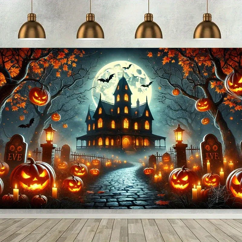 

Halloween Castle Гобелен