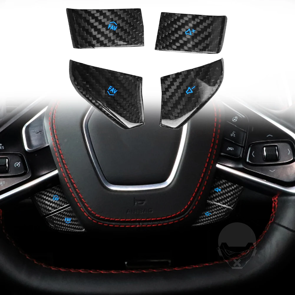 

4 шт., кнопки на руль автомобиля для Chevrolet Corvette C8 2020-2022