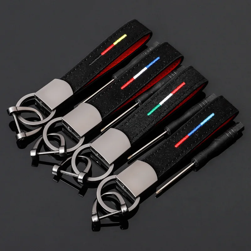 Новинка модный брелок с подковой пряжкой для автомобильного брелка Mercedes Benz BMW Audi