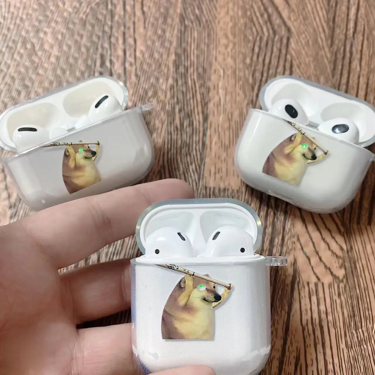 

Мягкий силиконовый чехол для наушников Apple Airpods Pro 1 2/3