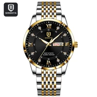 2022 new top brand luxury mens watches luminous waterproof stainless steel watch quartz men date calendar business wristwatch