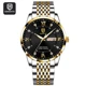 2022 New Top Brand Luxury Mens Watches Luminous Waterproof Stainless Steel Watch Quartz Men Date Calendar Business Wristwatch Other Image
