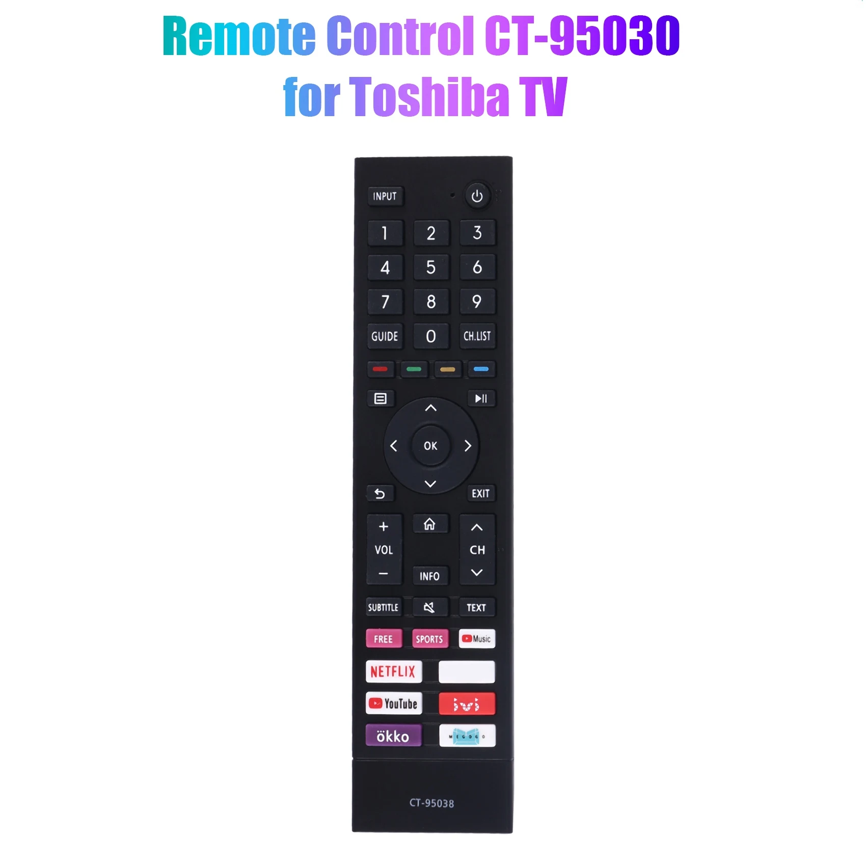 Пульт дистанционного управления для Toshiba TV Remote Control |