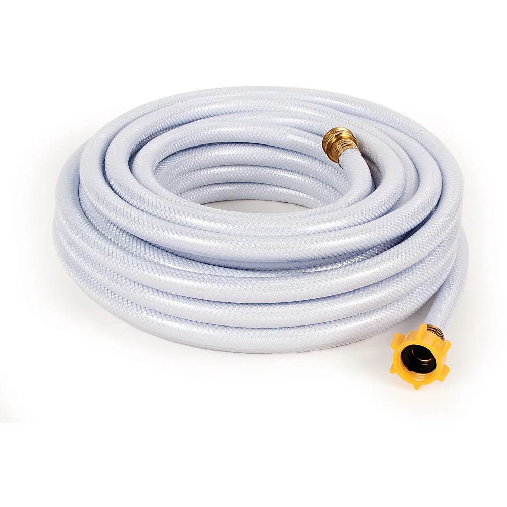 

Camco 75ft TastePURE Drinking Water Hose- 5/8"Inner Diameter, PVC, White (22803)