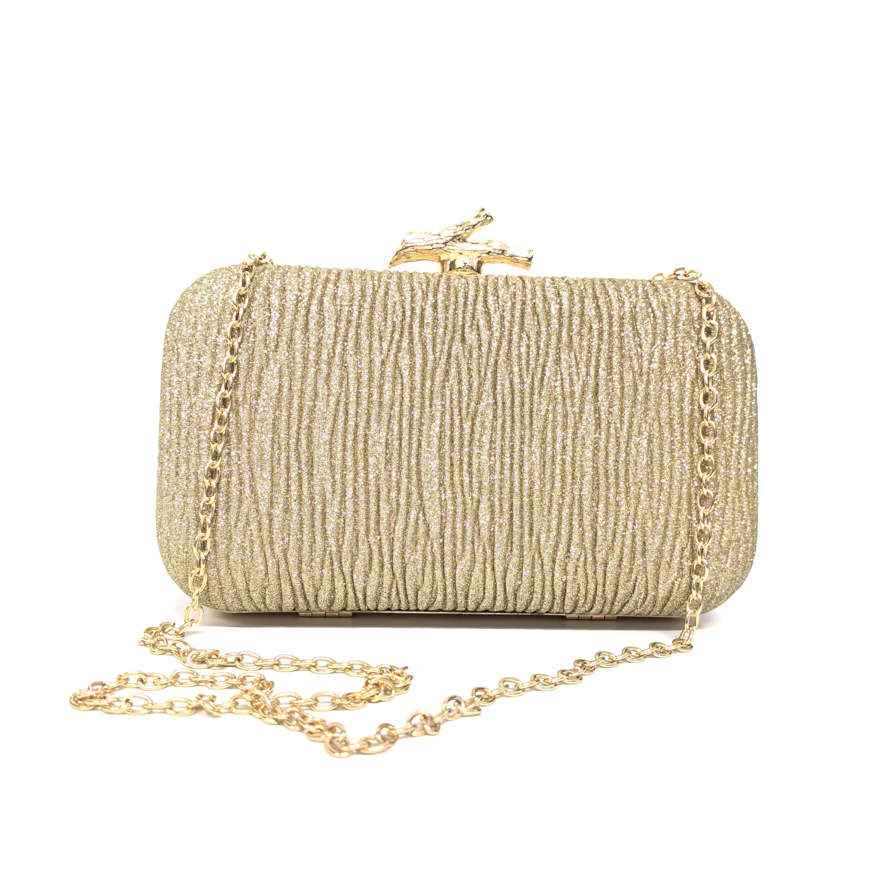 Супер Блестящий Вечерний Клатч Из Звездной Ткани Женская Сумка Плиссированная