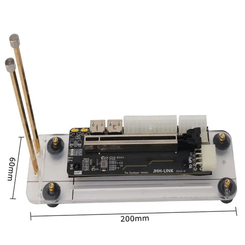ADT-Link Док-TB3 Райзер PCI-E x4 для eGPU GTX 1060ti