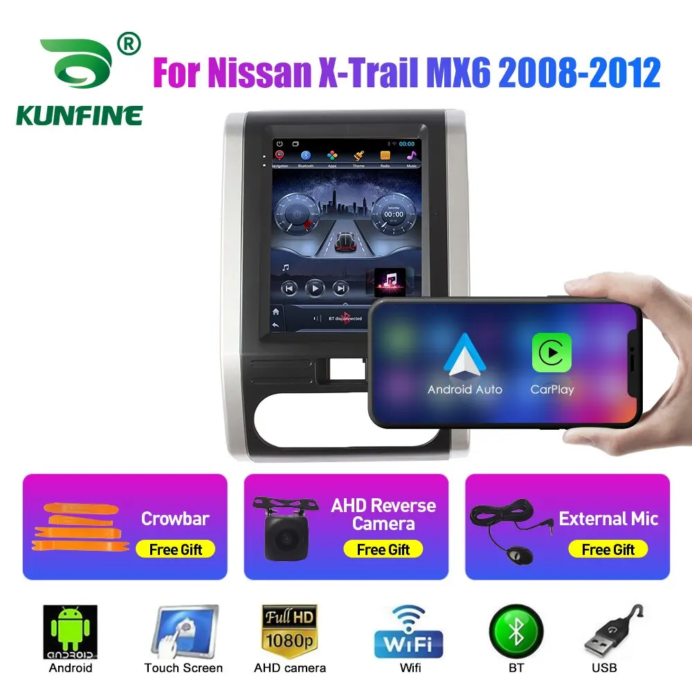 

Автомобильная Мультимедийная система 2 Din, 9,7 дюйма, под управлением Android, для Nissan X-Trail MX6 2008-12