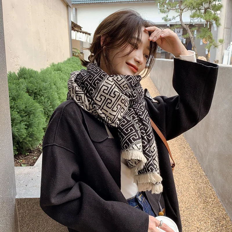 Рисунок 6 - Новинка Зима 2022 теплый шарф женский